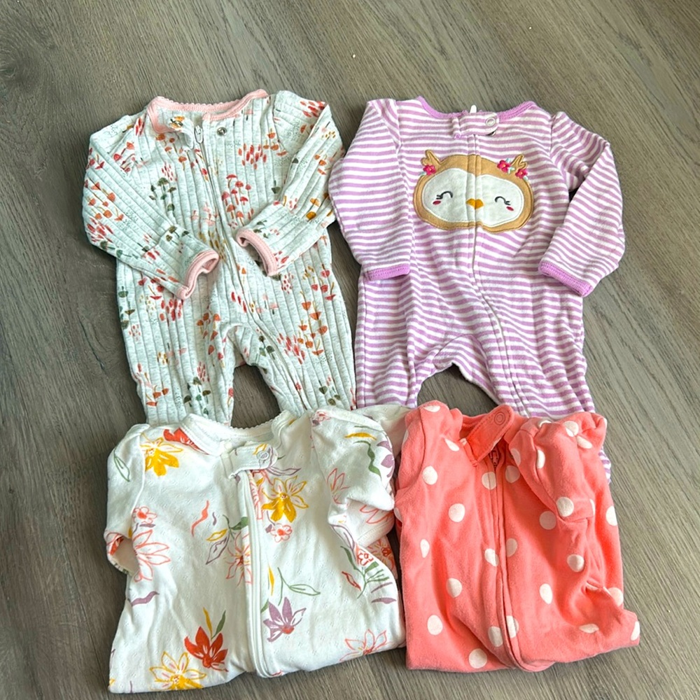 Carters 2 way zipper bundle